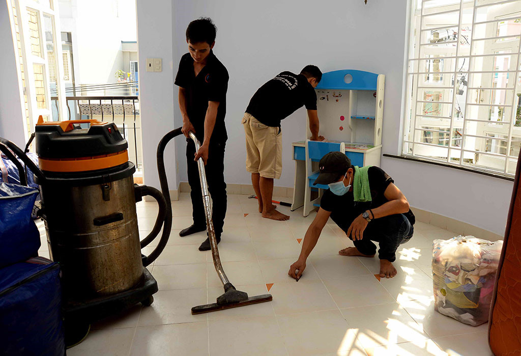 Cung cấp dịch vụ vệ sinh Nhà ở tại Nha Trang