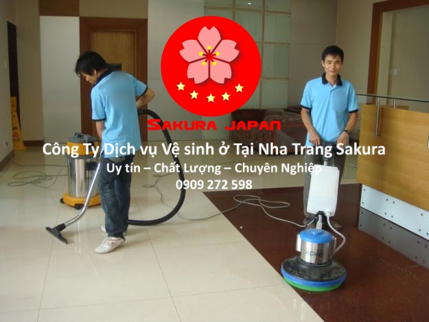 Công Ty Dịch vụ vệ sinh ở tại Nha Trang Uy tín chuyên nghiệp Giá Rẻ 