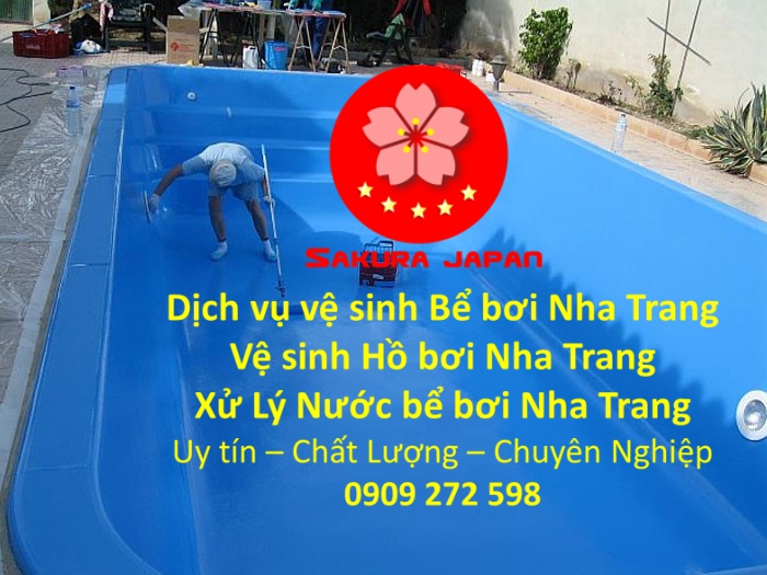 Dịch vụ xử lý nước làm sạch Bể Bơi Nha Trang Chuyên nghiệp uy Tín