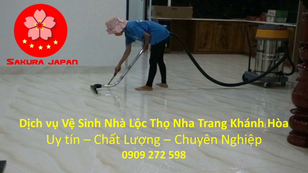 Vệ Sinh Nhà Lộc Thọ Nha Trang Khánh Hòa Giá Rẻ