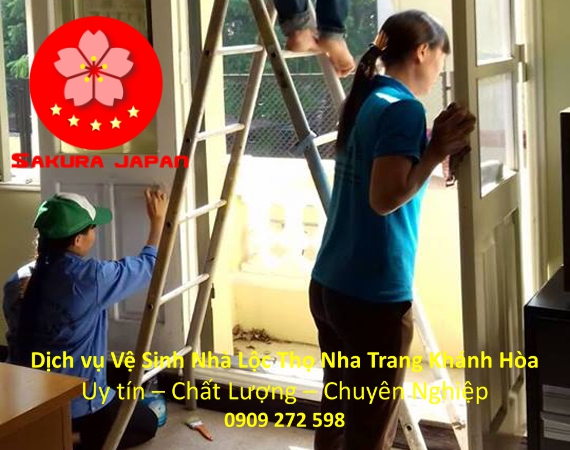 Vệ Sinh Nhà Lộc Thọ Nha Trang Khánh Hòa Uy Tín