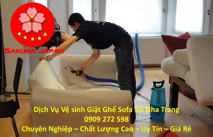 Dịch vụ Giặt Ghế Sofa Chuyên Nghiệp Tại Nha Trang Uy Tín Nhất