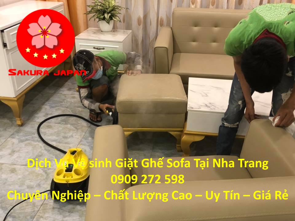 Dịch vụ Giặt Vệ Sinh Ghế Sofa tại Nha Trang Chuyên Nghiệp Nhất